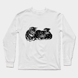 kittens Long Sleeve T-Shirt